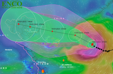 Biển Đông đón cơn bão số 1 - Bão Talim